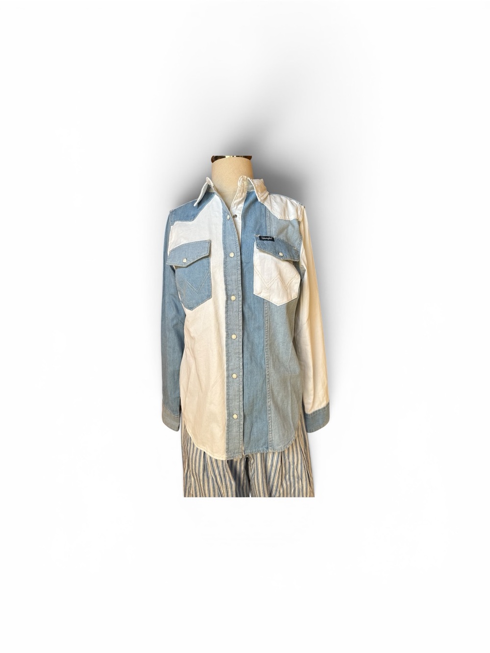 Wrangler retro two tone button up.